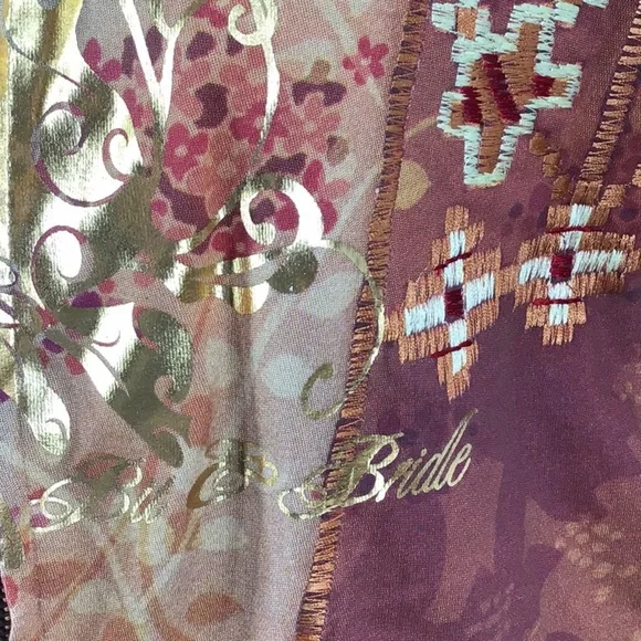 Bit & Bridle embroidered zip front hoodie M - Picture 6 of 11